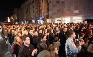 Foto: Dž. K. / Radiosarajevo.ba / Koncert ispred Vječne vatre
