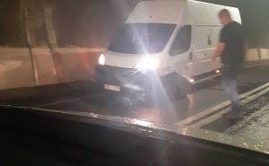 Foto: Čitatelj / Saobraćajna nesreća u tunelu Vranduk