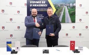 Foto: Vlada KS-a / Potpisan ugovor - kreće gradnja pruge do Hrasnice