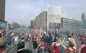 FOTO: AA / Navijači slavlje nastavili na ulicama Rotterdama