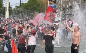 FOTO: AA / Navijači slavlje nastavili na ulicama Rotterdama