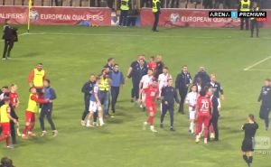 Foto: Printscreen / Nemile scene nakon završetka utakmice u Zenici