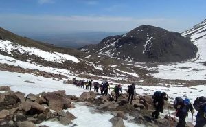 Foto: Anadolija / Grupa od 23 planinara na planinskom vrhu Hasandag