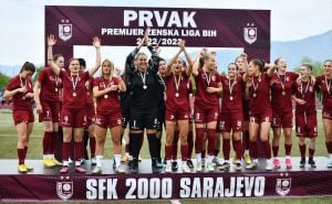 Foto: A. K. / Radiosarajevo.ba / SFK 2000 Sarajevo došlo do 21. titule prvaka BiH