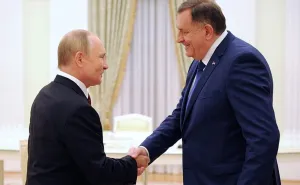Foto: Kremlin.ru / Vladimir Putin i Milorad Dodik