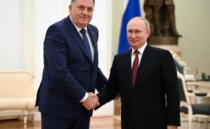 Foto: EPA - EFE / Milorad Dodik i Vladimir Putin
