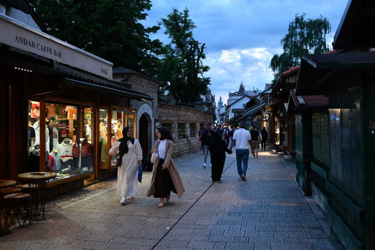 Večernja šetnja Sarajevom