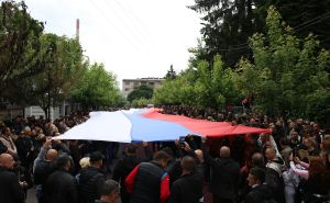Foto: AA / Pretest srbijanskih građana u Zvečanu