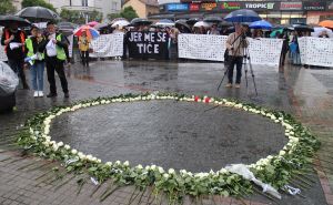 Foto: AA / Obilježen Dan bijelih traka u Prijedoru