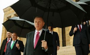FOTO: AA / Erdogan nakon polaganja zakletve posjetio mauzolej Ataturka