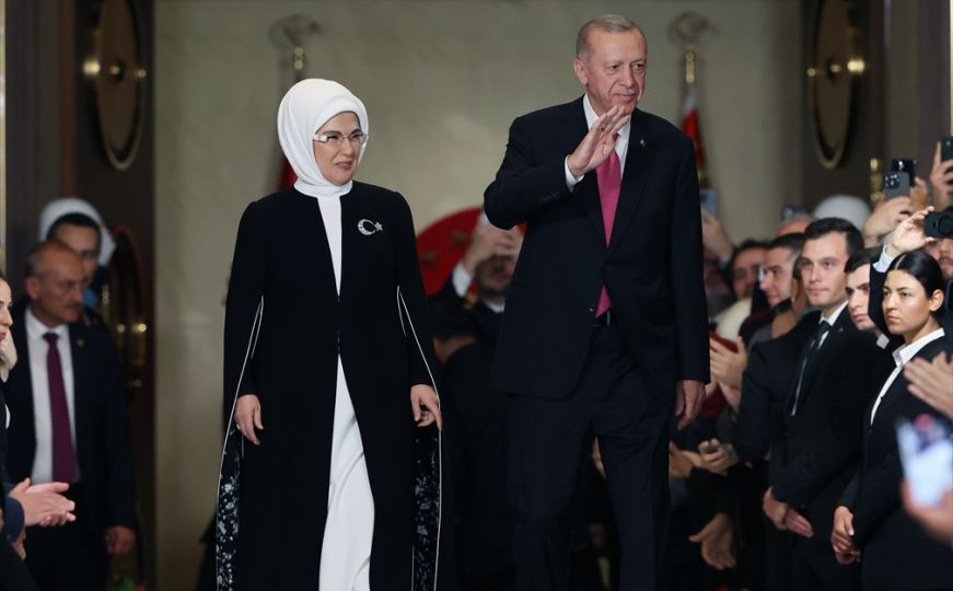Recep Tayyip Erdogan na inauguraciji