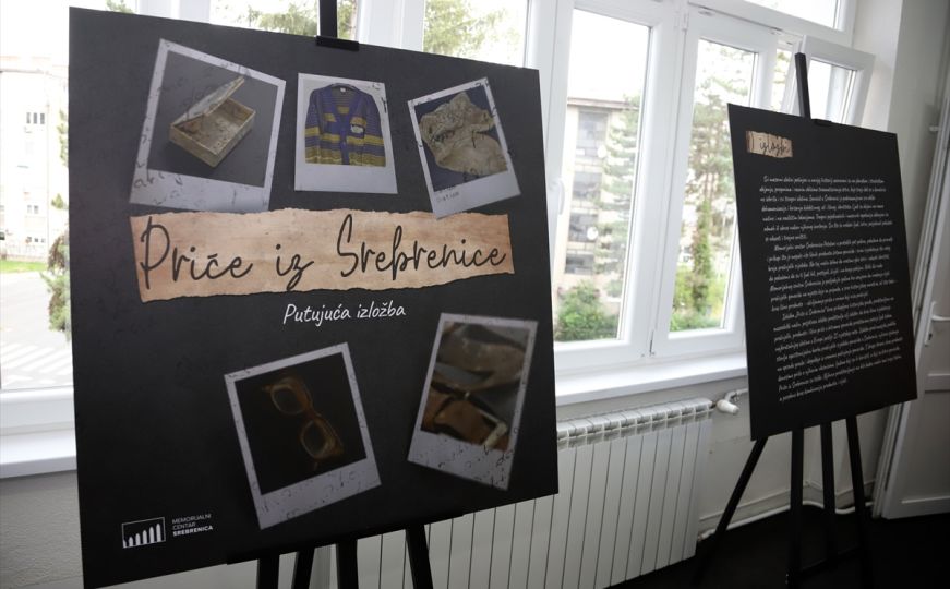 Otvorena putujuća izložba "Priče iz Srebrenice"