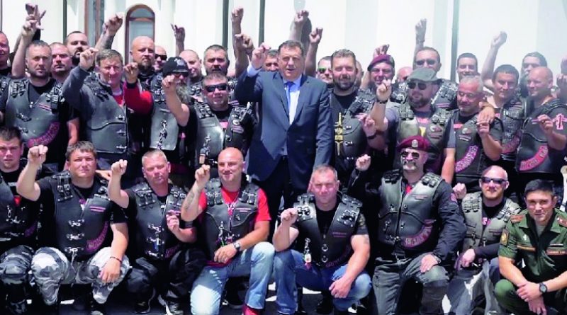 Milorad Dodik i 'Noćni vukovi'