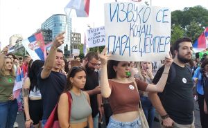 Foto: AA / Šesti protest 'Srbija protiv nasilja'