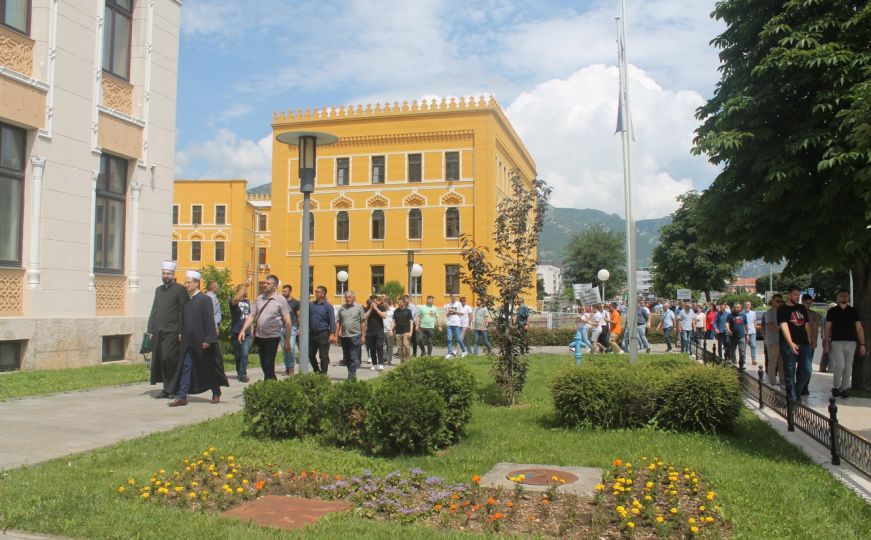 Protestno okupljanje u Mostaru