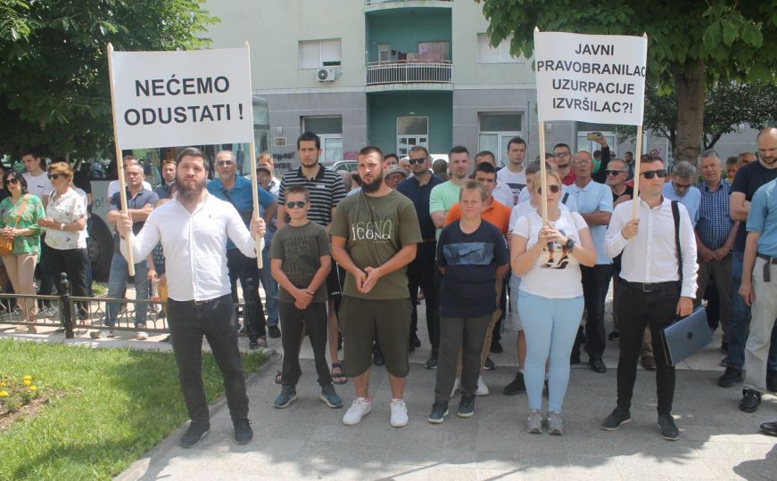 Protestno okupljanje u Mostaru