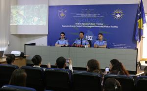 Foto: Anadolija / Vanredna konferencija za novinare Policije Kosova