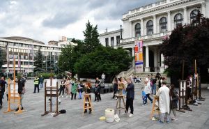 Foto: N. G. / Radiosarajevo.ba / Kultura na ulice ispred NPS