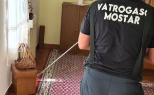 Foto: PVJ Mostar / Intervenirali mostarski vatrogasci