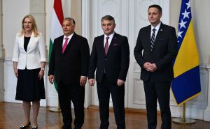 Foto: A. K. / Radiosarajevo.ba / Sastanak članova Predsjedništva i Orbana