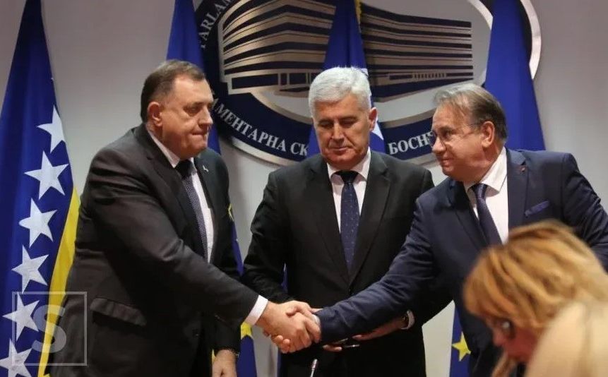 Dodik, Čović, Nikšić