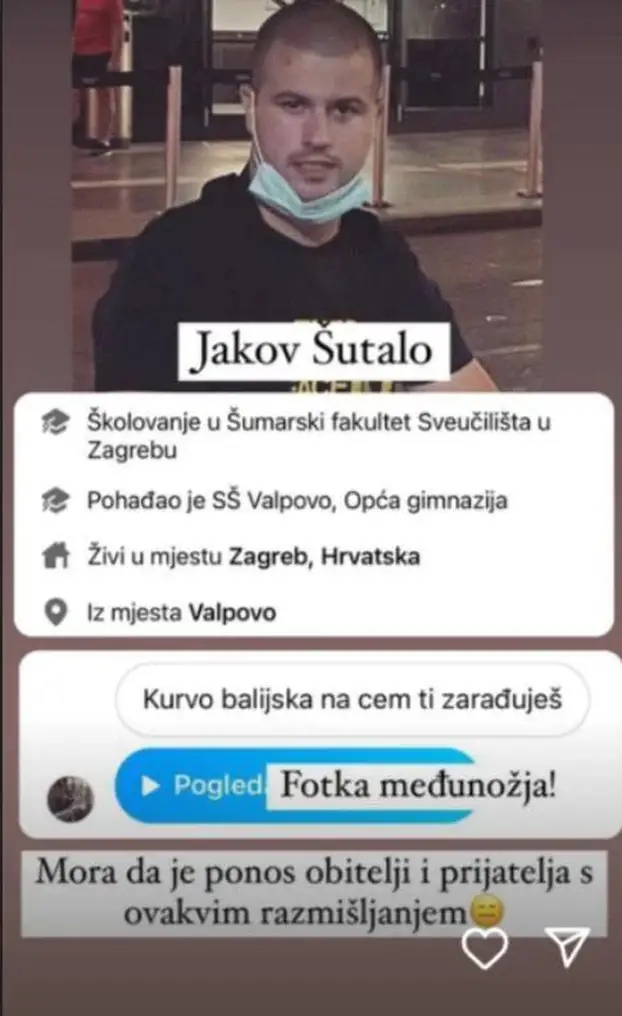 Story Hane Hadžiavdagić o Jakovu Šutalu, sinu gradonačelnika hrvatskog grada Valpova
