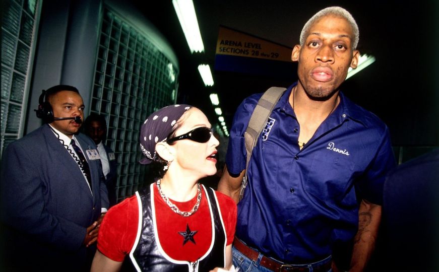 Madonna i Dennis Rodman