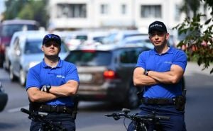 Foto: A. K. / Radiosarajevo.ba / Policajci na biciklima
