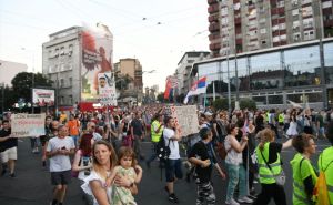Foto: AA / Deseti protest 'Srbija protiv nasilja'