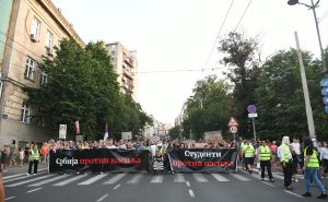 Foto: AA / Deseti protest 'Srbija protiv nasilja'