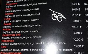 Foto: Slobodna Dalmacija / Cjenovnik u restoranu u turističkom biseru Hrvatske