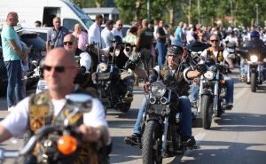 Foto: Dž. K. / Radiosarajevo.ba / Motociklisti stigli u Potočare