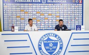 Foto: A. K. / Radiosarajevo.ba / Press FK Željezničar pred utakmicu protiv Dinamo Minska