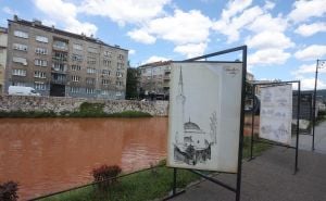 Foto: Dž. K. / Radiosarajevo.ba / Otvorena Izložba crteža Josip Pospišil – arhitekt Bosne
