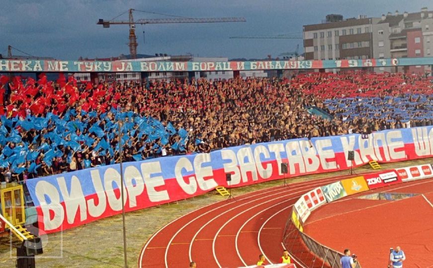 Atmosfera na stadionu FK Borac