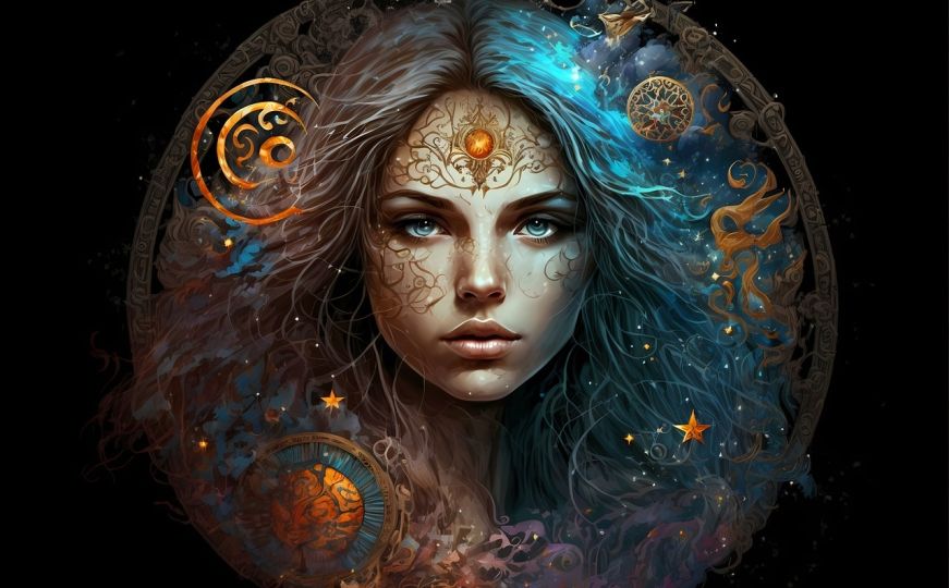 Horoskop, ilustracija