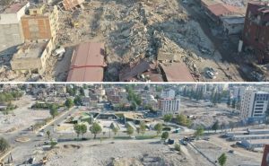 Foto: AA / Turska prije i poslije zemljotresa