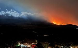 Foto: Društvene mreže / Požar na Havajima