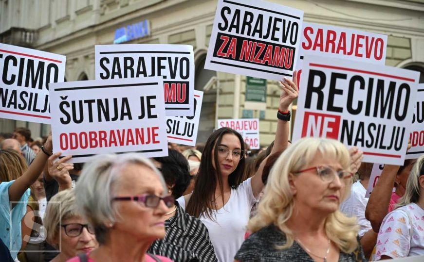 Protest u Sarajevu zbog ubistva Nizame Hećimović