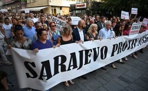 Foto: N. G. / Radiosarajevo.ba / Protest za Nizamu u Sarajevu