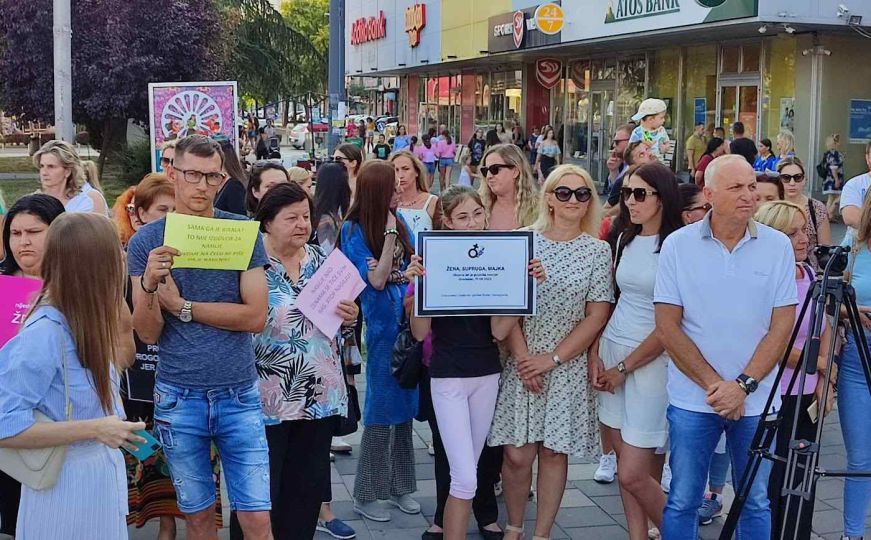 Bijeljina - Protesti za Nizamu Hećimović