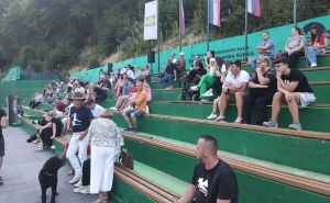 Foto: A.S./Radiosarajevo.ba / Publika u Visokom u iščekivanju meča Nerman Fatić - Damir Džumhur