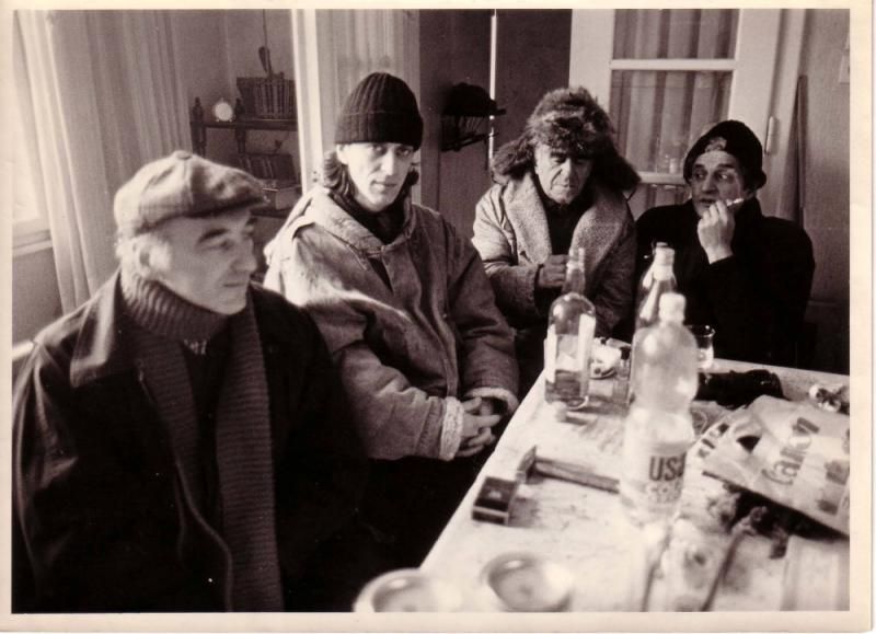Mirza Idrizović, Semezdin Mehmedinović, Affan Ramić, Marko Vešović, januar 1993. godine