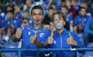 Foto: Dž. K. / Radiosarajevo.ba / Sjajna atmosfera na meču FK Željezničar - FK Igman Konjic