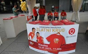 Foto: A.K./Radiosarajevo.ba / 'Zlatni septembar' za podršku djeci oboljeloj od raka i njihovim porodicama