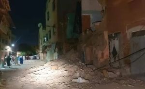 Foto: Twitter  / Razoran zemljotres pogodio Maroko