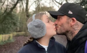 Foto: Instagram / David Beckham sa kćerkom Harper