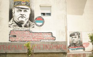 Foto: BIRN / Mural Ratku Mladiću u Gackom