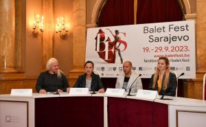 Foto: N. G. / Radiosarajevo.ba / Press konferencija Balet Best u NPS
