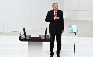 Foto: AA / Recep Tayyip Erdogan pred turskim parlamentom